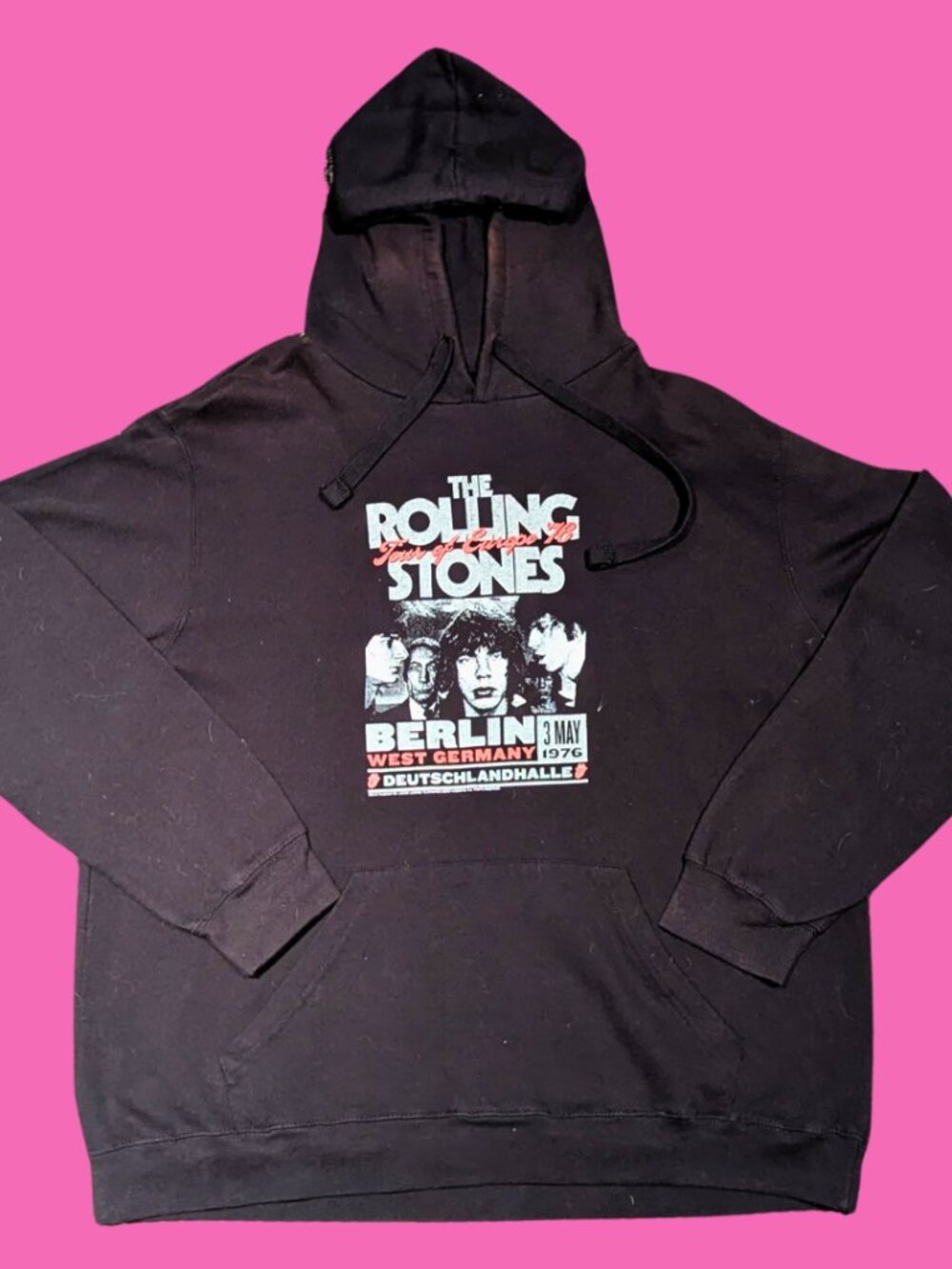 The Rolling Stones Hoodie Size XL